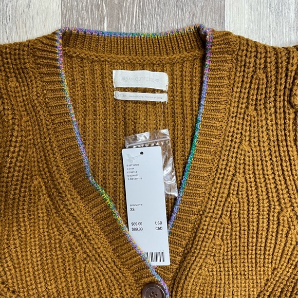 Urban Outfitters Puff Sleeve cardigan, size XS. - Picture 7 of 12